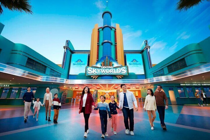 Long awaited Genting SkyWorlds outdoor theme park is now officially open!