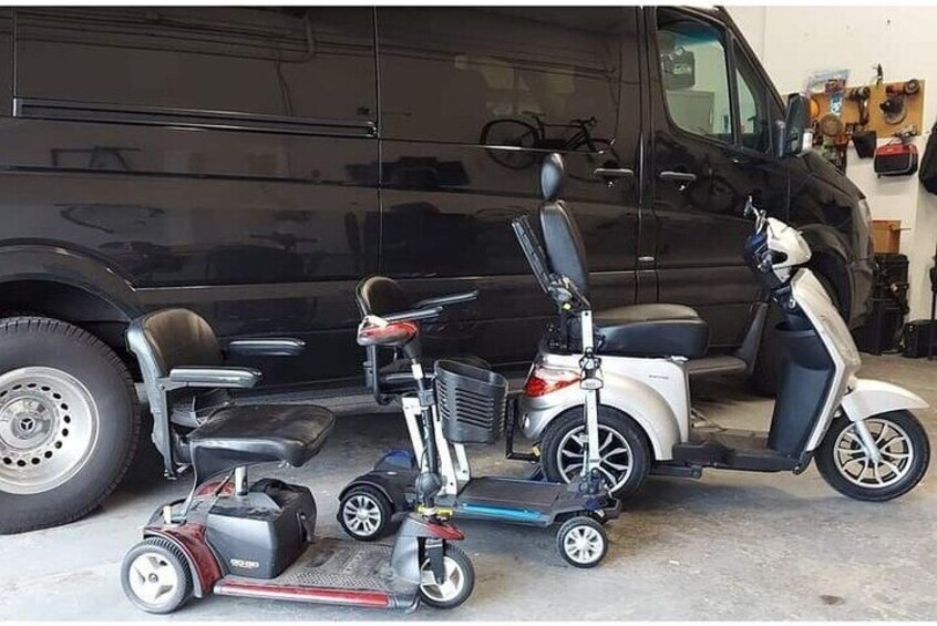 Mobility Scooters can be rented so all loved ones can get around