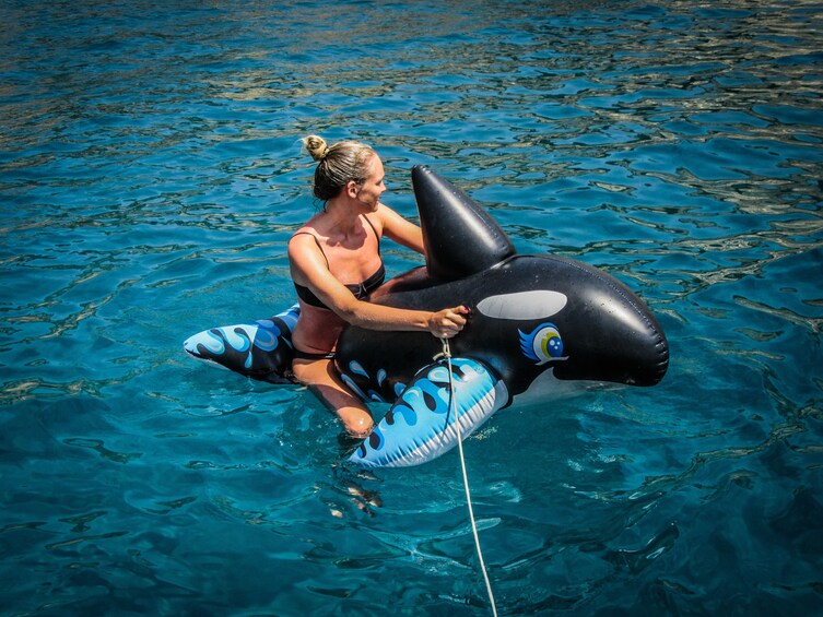 Show item 4 of 9. Honeymoon private sailing tour with fresh fish & Champagne