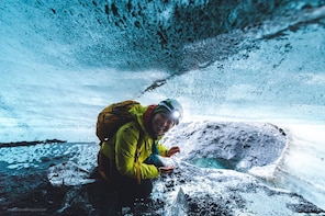 South Coast & Katla Natural Ice Cave from Reykjavik
