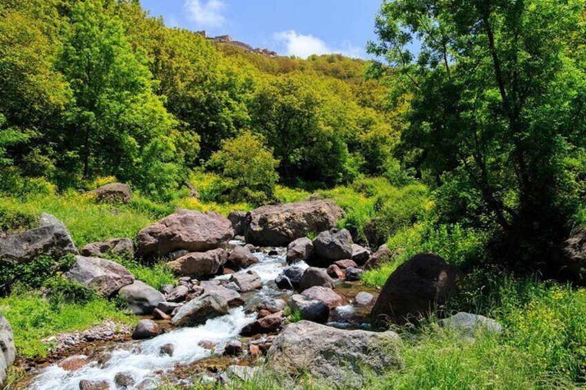 Vallée d'Imlil dans l'Atlas