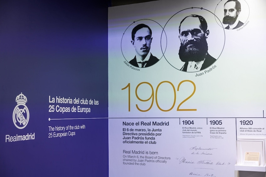 Guided Tour in Santiago Bernabéu Stadium