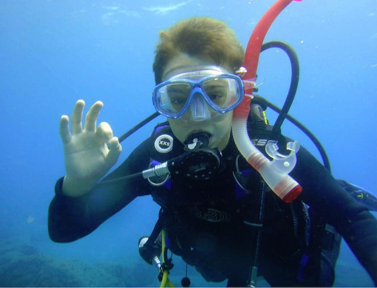 Enjoy your diving baptism in Puerto Colón