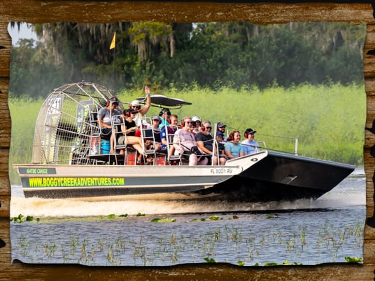 One Hour Night Airboat Tour