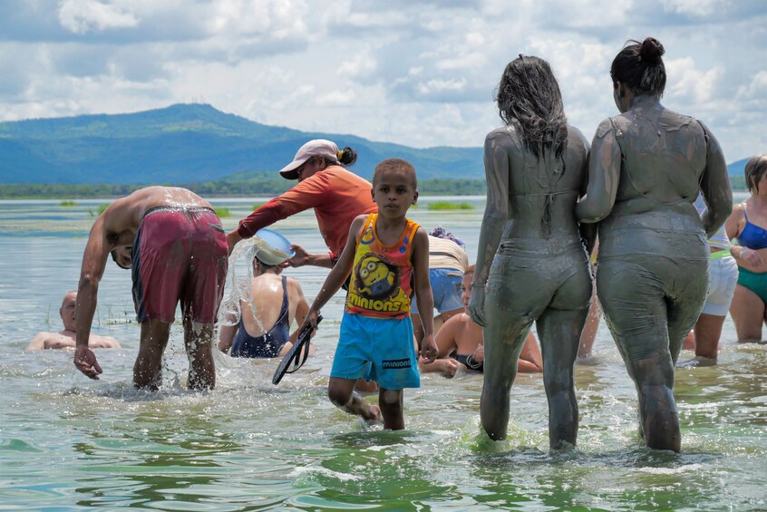 Mud Volcano including snack from Cartagena