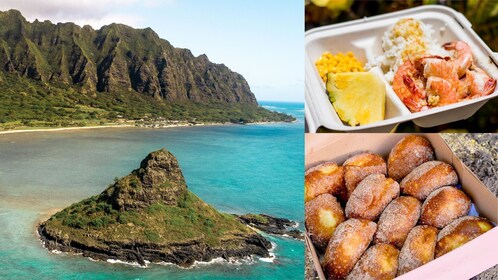 Journée complète de visite d'Oahu et de gastronomie locale excursion