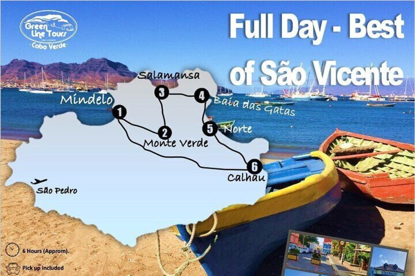 Full Day Island Highlights Best of São Vicente
