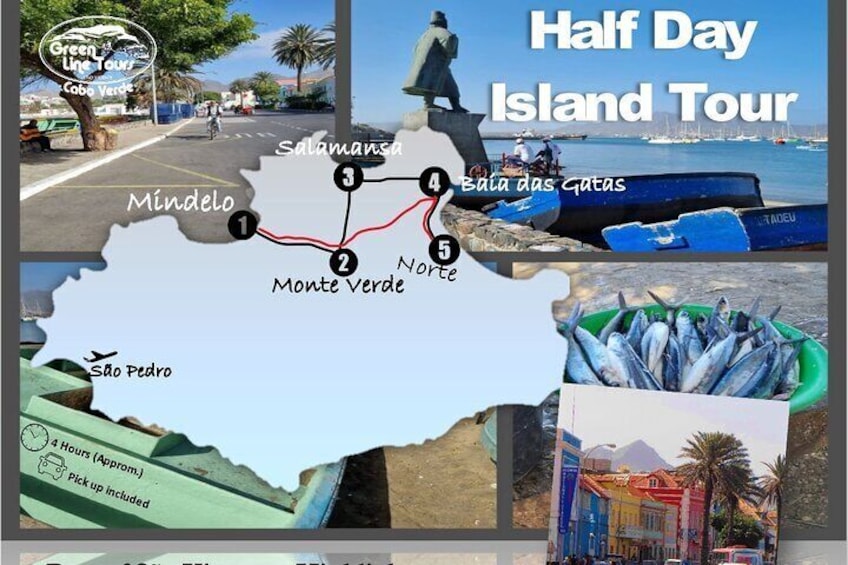 Half Day Island Tour São Vicente