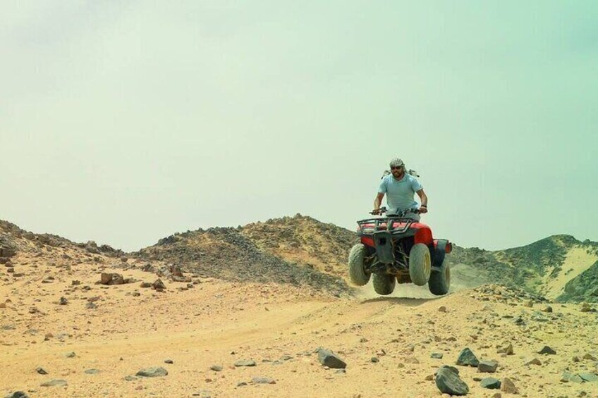 3-Hour Desert Quad Bike in Hurghada Desert
