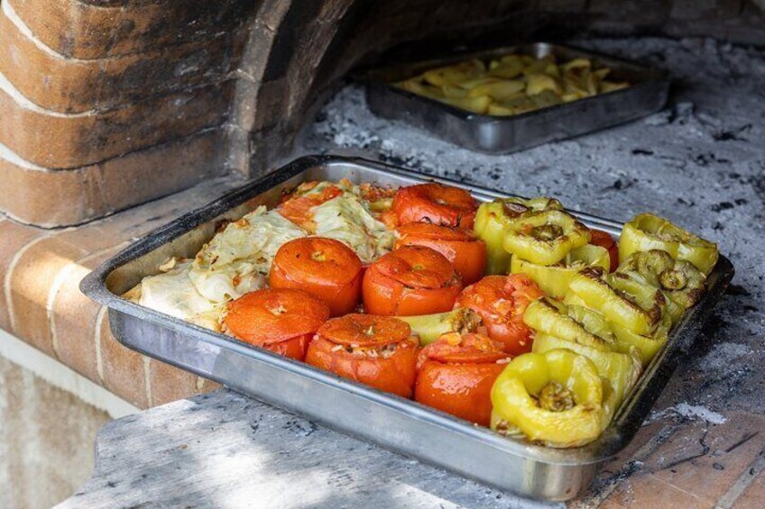 Cooking experience in the most beautiful garden near Rethymno
