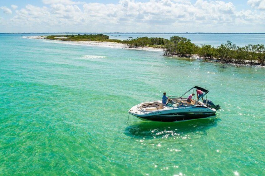 Go see secluded barrier islands!