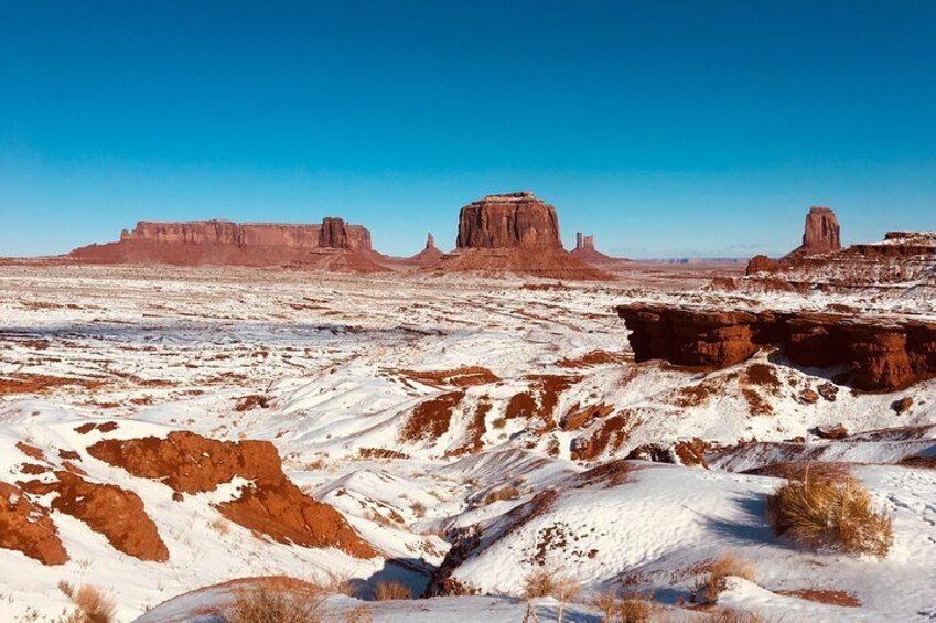 Monument Valley Winter