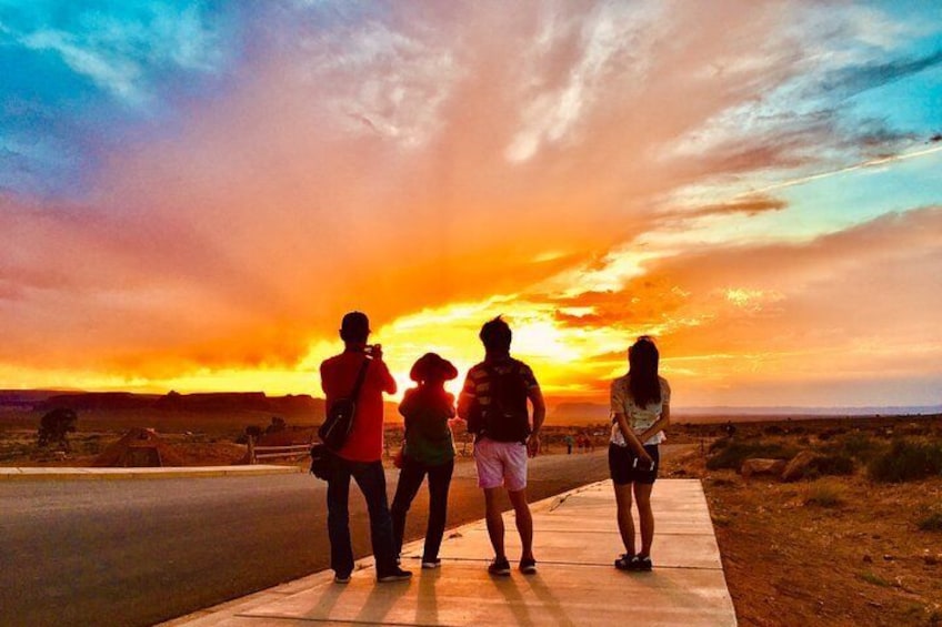 Monument Valley Sunset 