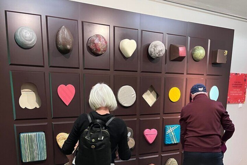 Visiting a chocolate museum