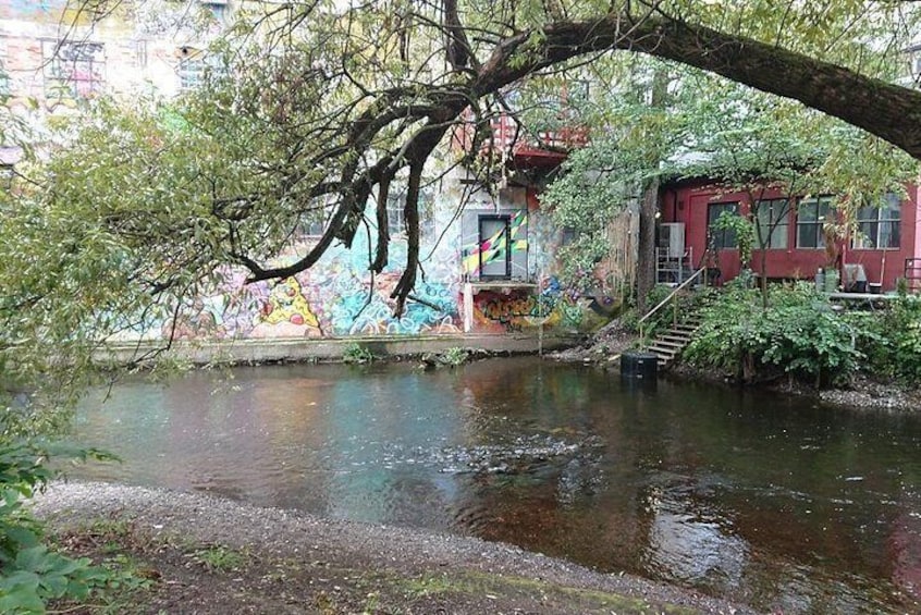 Akerselva River: Meander along it's tranquil leafy banks on a walking audio tour