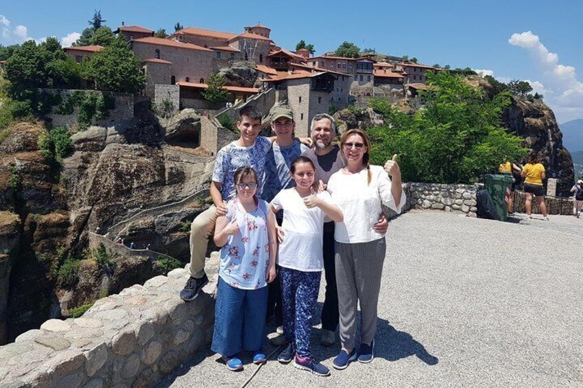 2-days rail trip from Athens to Meteora