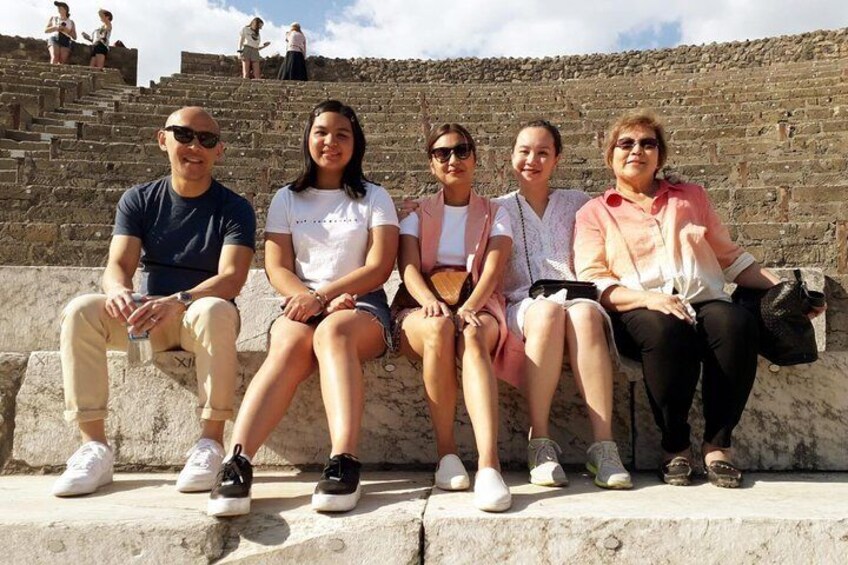 Fast Access Exclusive Private Ancient Pompeii Half Day Tour with Local Guide