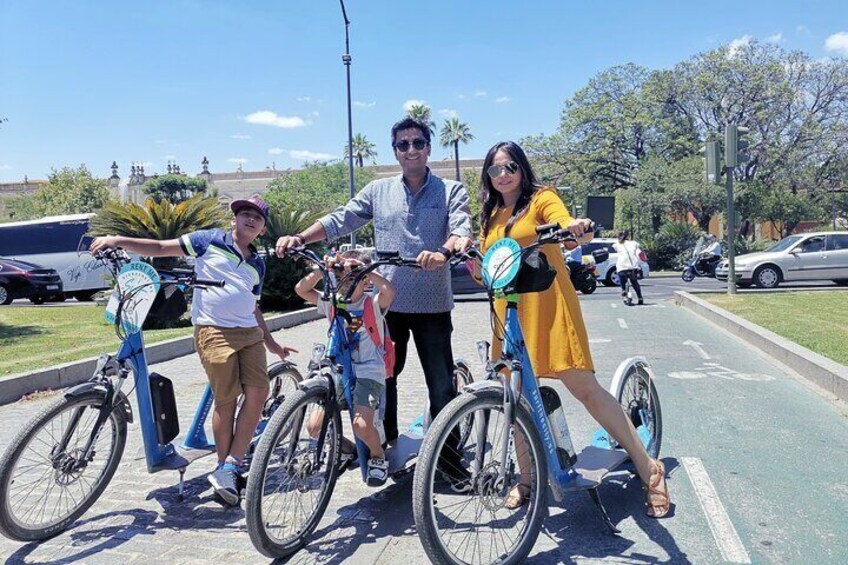 Kickscooter electric tour Sevilla