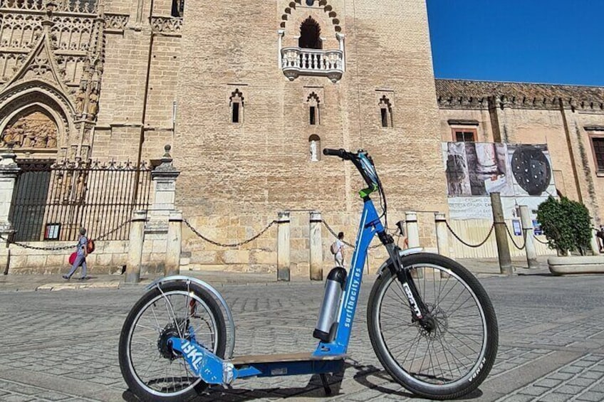 Kickscooter electric tour Sevilla