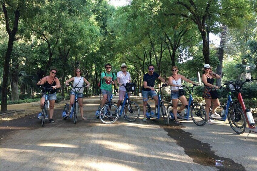 Kickscooter electric tour Sevilla