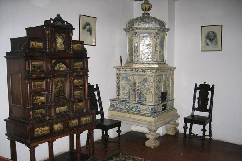 Interior of Bran Castle