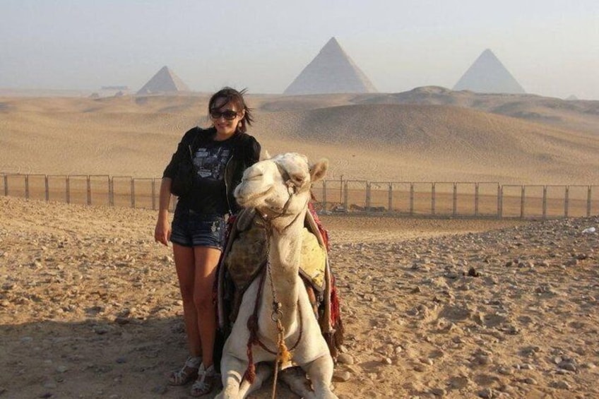Giza pyramids Camel Ride
