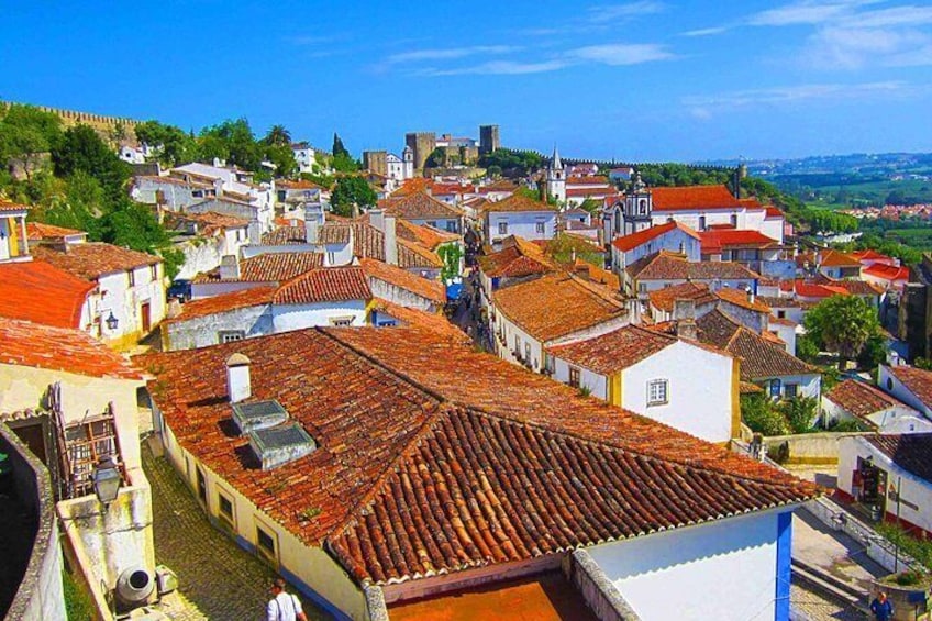 Medieval town of Obidos, Portugal