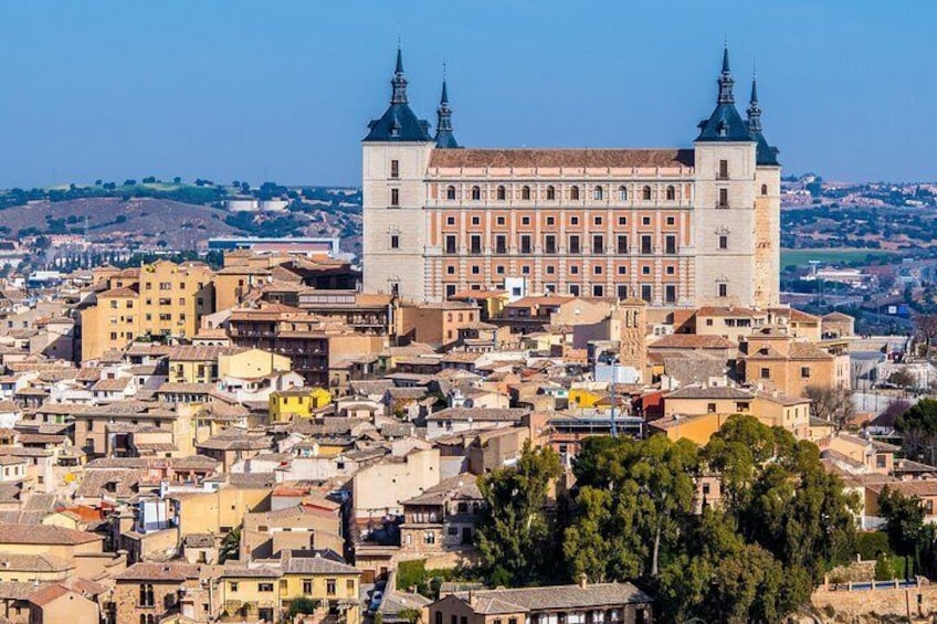 El Escorial & Valley of the Fallen from Madrid