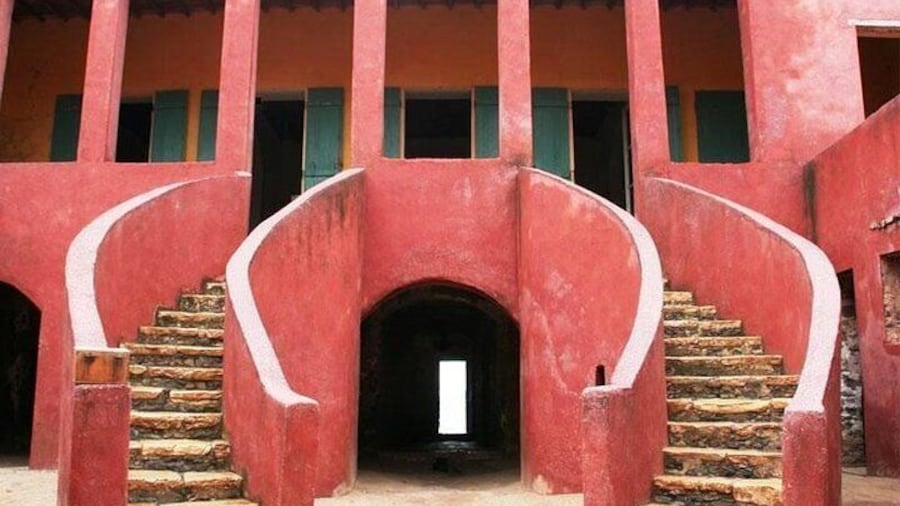 The infamous Door-Of-No-Return in the Slave House