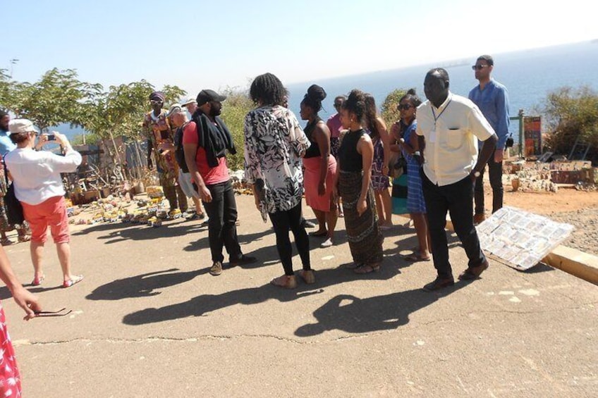 Touring around the island