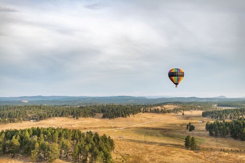 Hot Air Balloon Flight Over Black Hills