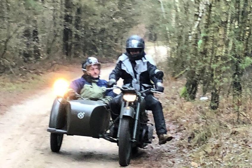 offroad by sidecar