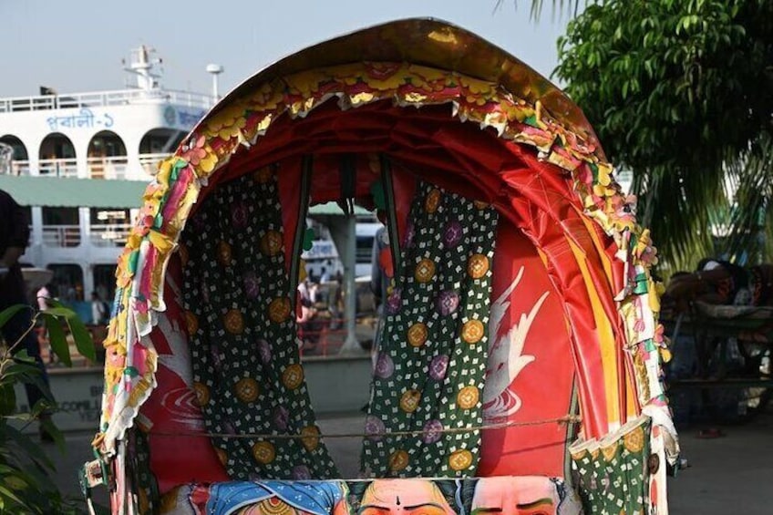 The traditional Rickshaw