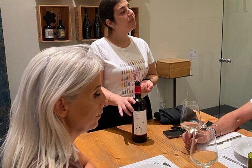 Wine tasting
