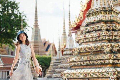 Bangkok 3 Temple Walking Tour: Wat Arun, Wat Pho, Wat Traimit