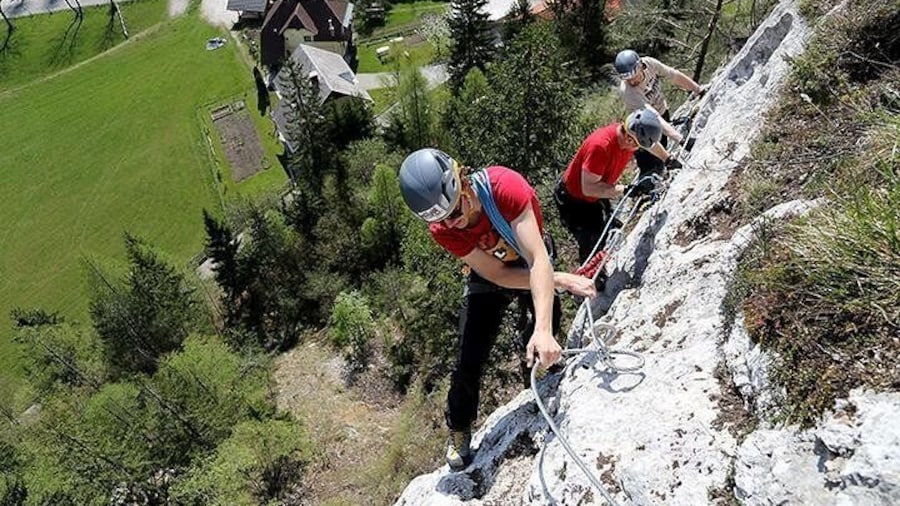 Quick Vertical Attraction - Via Ferrata Mojstrana