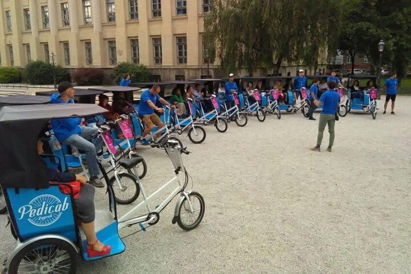 Zagreb Pedicab Group Tours