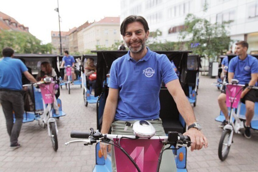 Private Zagreb Pedicab Tour