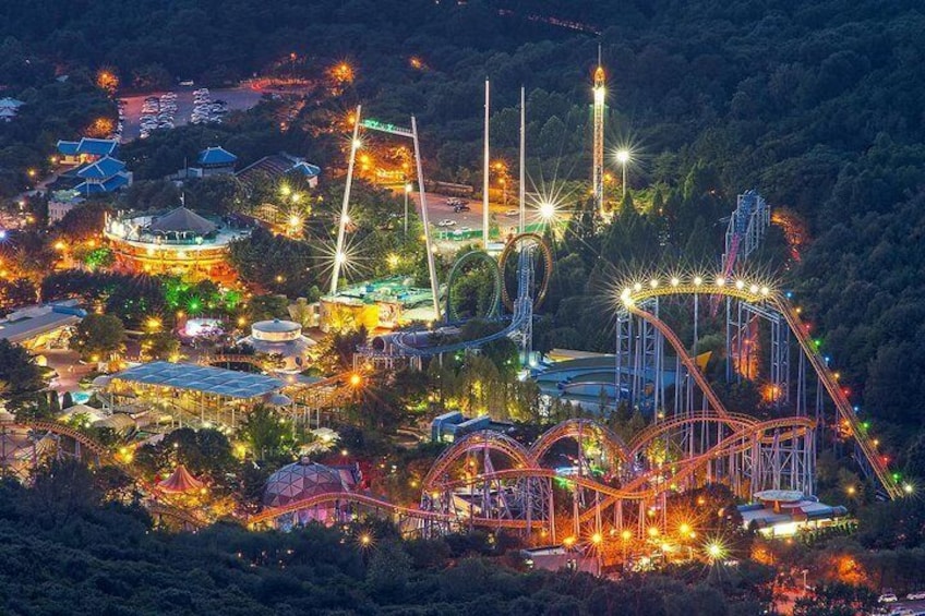 Everland Theme Park & Korean Folk Village tour (private group)