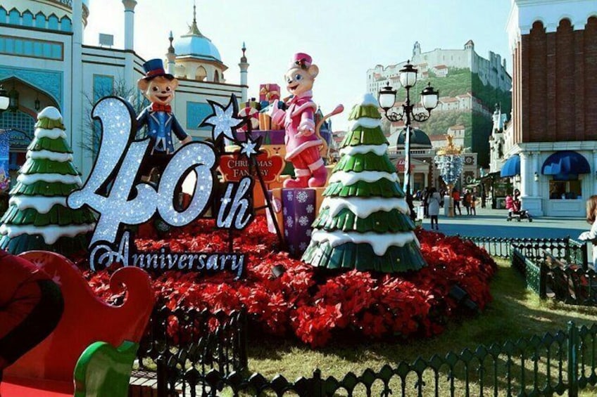 Everland Theme Park & Korean Folk Village tour (private group)