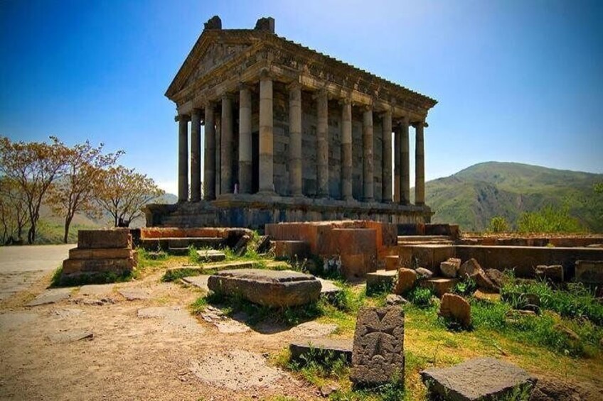 Private tour to Garni Pagan Temple, Geghard Cave Monastery & Symphony of Stones