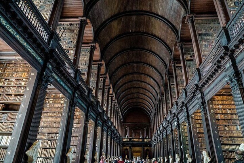 The beautiful Long Hall Library Trinity College.