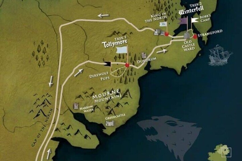 Game of Thrones - Winterfell Trek from Dublin