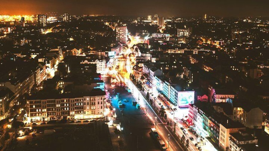 Reeperbahn by night