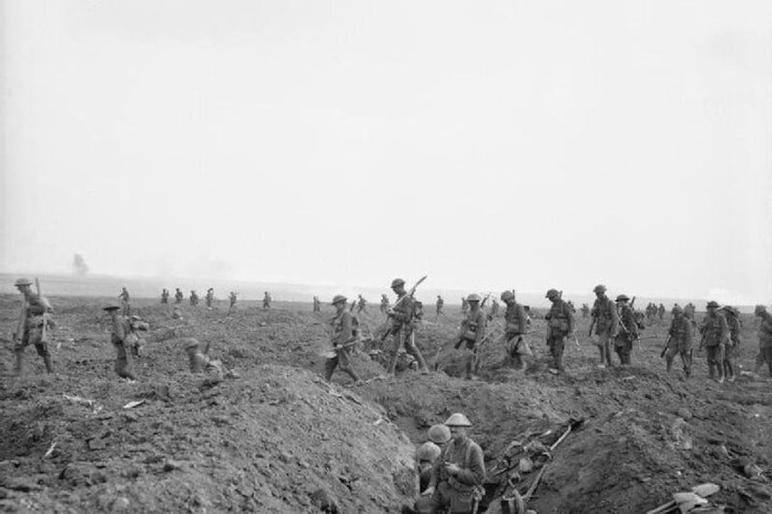 Courcelette battlefield