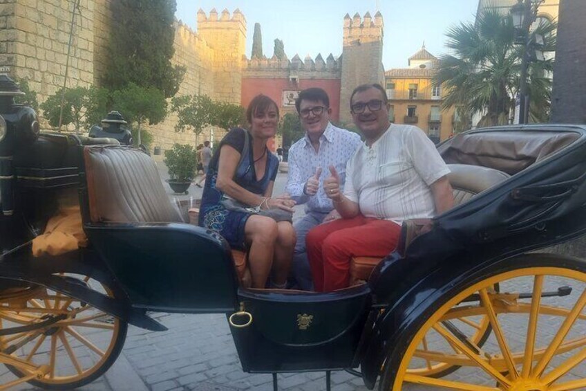 Traditional Horse-carriage Tour of Seville