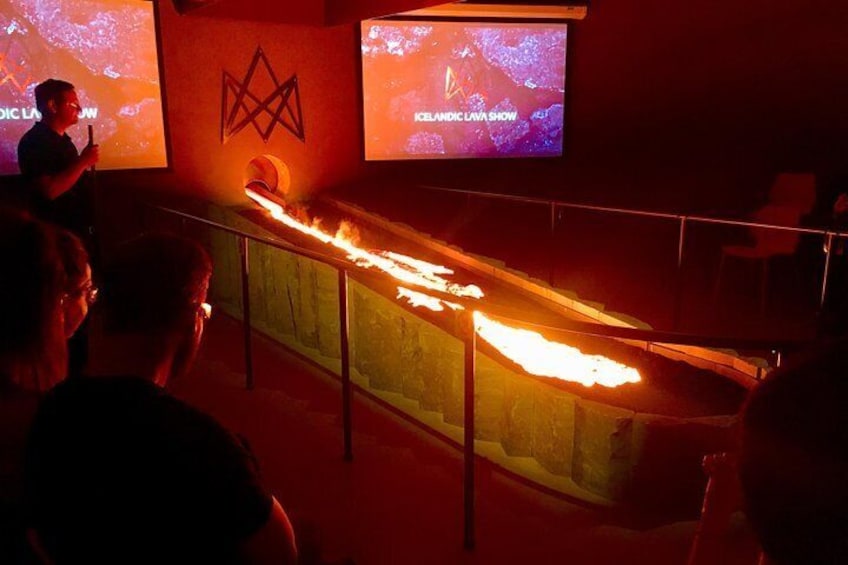 Experience Real Lava in Action!