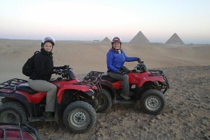 quad bike Ride at the Desert of Giza Pyramids