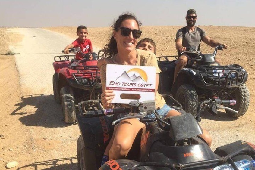 ATV Ride at the Desert of Giza Pyramids