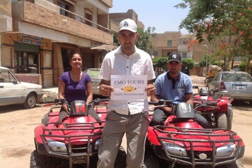 ATV Ride at the Desert of Giza Pyramids